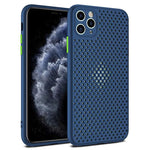 Honeycomb Hollow Heat Dissipation Soft Case For iphone