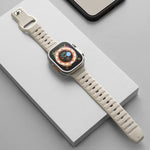 "Sports Strap" Ultra-Thin Breathable Fluororubber Strap For Apple Watch