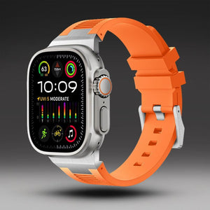 Apple Watch用プレミアムリキッドシリコンバンド