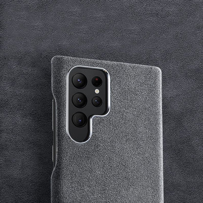 Samsung用「チャビー」アルカンターラスマホケース