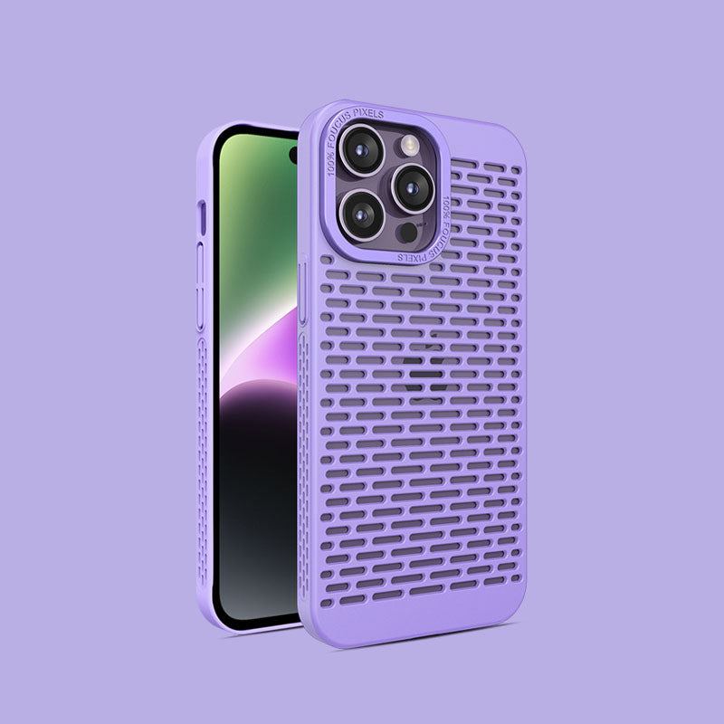 Ultra-Thin Hollow Heat Dissipation Mobile iphone Case