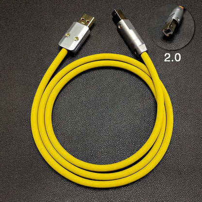 「チャビー」USB/Type-Cプリンターケーブル
