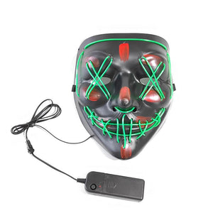 LEDライトマスク - ハロウィンテーマのマスクを50%オフで購入