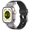 Apple Watch用Armor Sportシリコンバンド - 黒