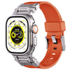Apple Watch用Armor Sportシリコンバンド - オレンジ