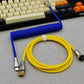 "Chubby" USB To Type C Spring Keyboard Cable