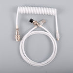 "Chubby" USB To Type C Spring Keyboard Cable