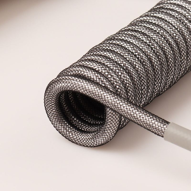 "Chubby" USB To Type C Spring Keyboard Cable