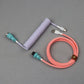 "Chubby" USB To Type C Spring Keyboard Cable