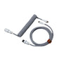 "Chubby" USB To Type C Spring Keyboard Cable - 717622442117