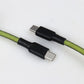 "Chubby" USB To Type C Spring Keyboard Cable