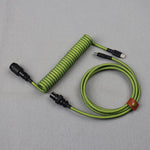 "Chubby" USB To Type C Spring Keyboard Cable