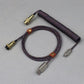 "Chubby" USB To Type C Spring Keyboard Cable