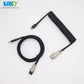"Chubby" USB To Type C Spring Keyboard Cable