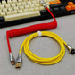 "Chubby" USB To Type C Spring Keyboard Cable