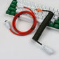 "Chubby" USB To Type C Spring Keyboard Cable