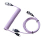 "Chubby" USB To Type C Spring Keyboard Cable
