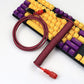 "Chubby" USB To Type C Spring Keyboard Cable - LANO-20850