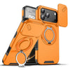 ChubbyArmor 2.0 - Military-Grade Shockproof Magnetic Case with Camera Slide & 360° Kickstand Ring - Orange