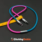 "Color-blocking Chubby" Charge Cable