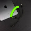 「カラーブロック チャビー」新春充電ケーブル - Green+Black [Christmas Exclusive]