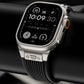 「洗練されたラグジュアリー」な流線型シリコン製Apple Watch用バンド