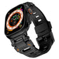 Fluoroelastomer Band with Titanium Connector for Apple Watch