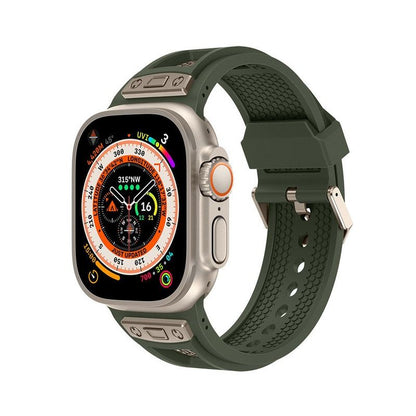 "Honeycomb Inspired Band" Breathable TPU Loop With Metal Buckle for Apple Watch