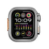 「瞬時に超変身」Apple Watch用ワンピース合金ベゼルケース - グレー
