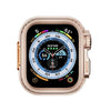 「瞬時に超変身」Apple Watch用ワンピース合金ベゼルケース - ローズゴールド
