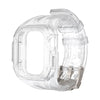 「一体型バンド」通気性のあるオールインクルーシブTPUループ、Apple Watch用 - 透明