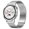 Samsung/Garmin用ミラネーゼマグネティックスチールバンド - 銀