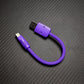 "Monochrome Chubby" Power Bank Friendly Cable