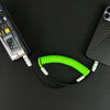 「ネオンチャビー」新春充電ケーブル - Green+Black [Christmas Exclusive]