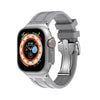 AP Apple Watch用チタンアダプター付き厚手シリコンバンド - 白