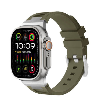 Apple Watch用プレミアムリキッドシリコンバンド