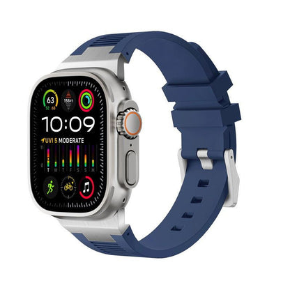 Apple Watch用プレミアムリキッドシリコンバンド