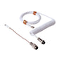 "Chubby" USB To Type C Spring Keyboard Cable