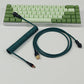 "Chubby" USB To Type C Spring Keyboard Cable