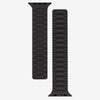 Apple Watch用「スポーツバンド」デュアルカラーマグネットシリコンバンド - 黒