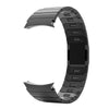 Samsung Watch Galaxy 4/5/6用ステンレススチール製クイックリリースストラップ - 黒