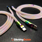 "Transparent Chubby" Special Designed Fast Charge Cable