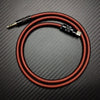 USB-C - 3.5mmオーディオ補助ジャックケーブル - ダークレッド