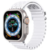 Apple Watch用 ウェーブパターン 横型 シリコン 通気性 ウォッチバンド - T20