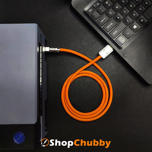 「チャビー」USB/Type-Cプリンターケーブル