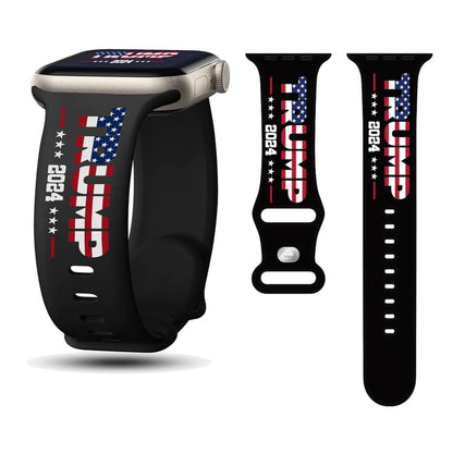 Apple Watch用アメリカンテーマのウォッチバンド