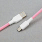 "Chubby" USB To Type C Spring Keyboard Cable