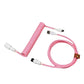 "Chubby" USB To Type C Spring Keyboard Cable