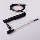 "Chubby" USB To Type C Spring Keyboard Cable