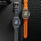 Apple Watch用高弾性シリコンステンレススチールバンド